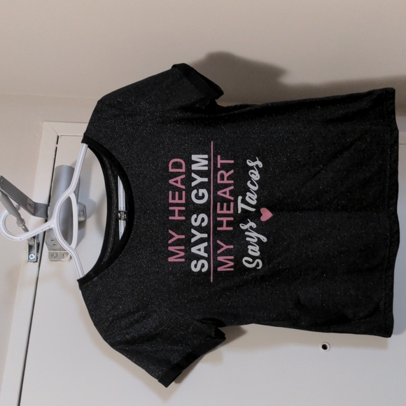 Black shinny blouse - Picture 2 of 3